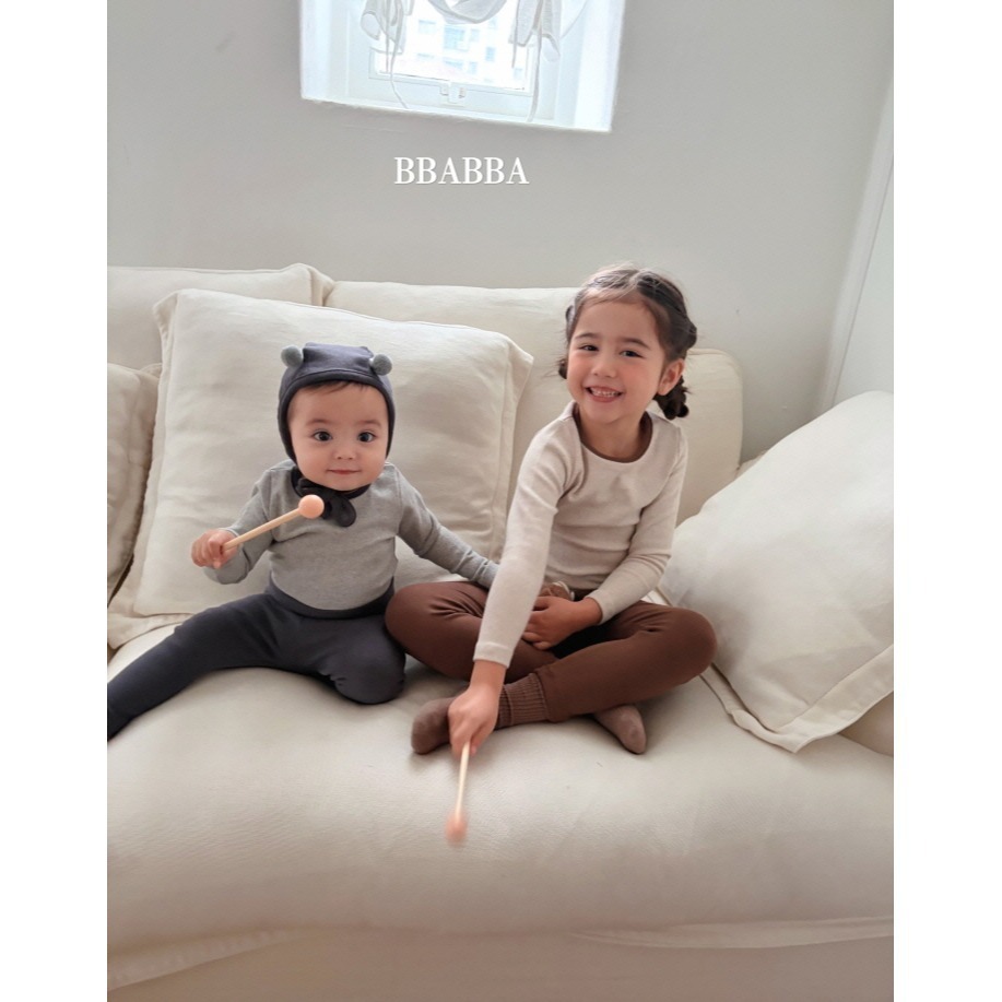 BBABBA 套裝(不含帽) 빠빠 퐁퐁실내복-細節圖4
