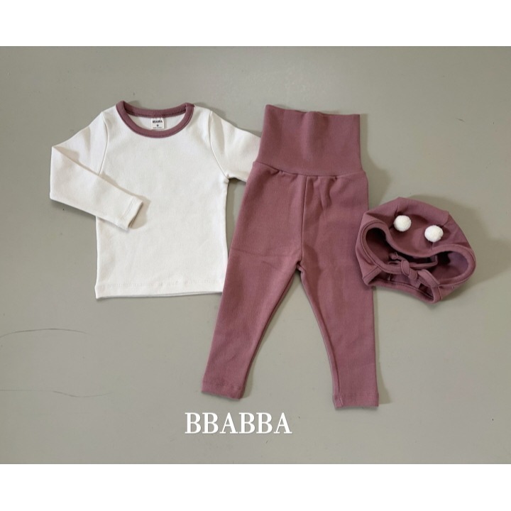 BBABBA 套裝(不含帽) 빠빠 퐁퐁실내복-細節圖5