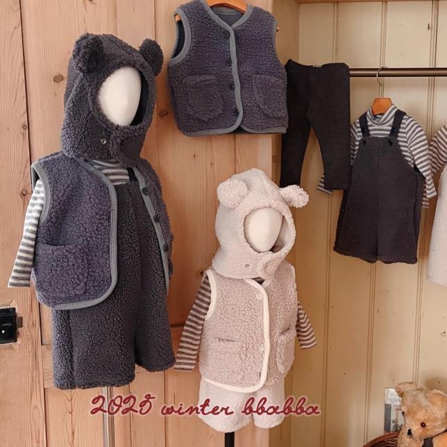 BBABBA 背心 빠빠 윈터조끼-細節圖5