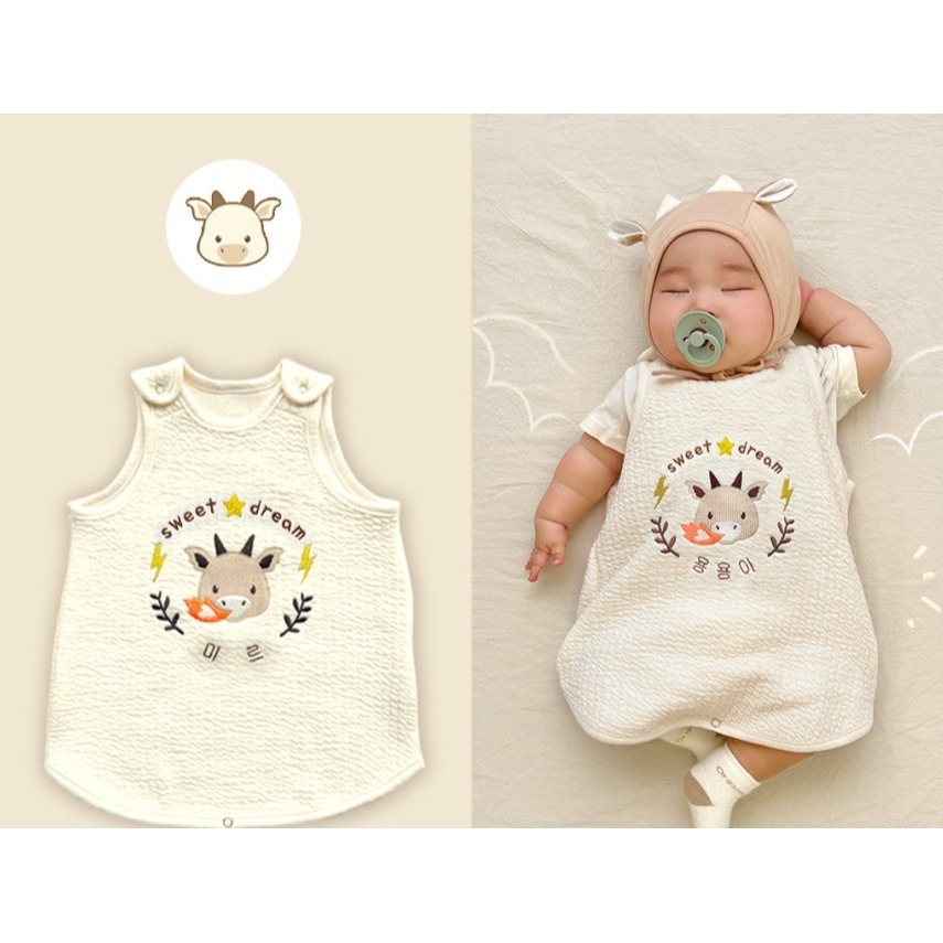 韓國製 生肖防踢被 姓名刺繡款 이키-細節圖5