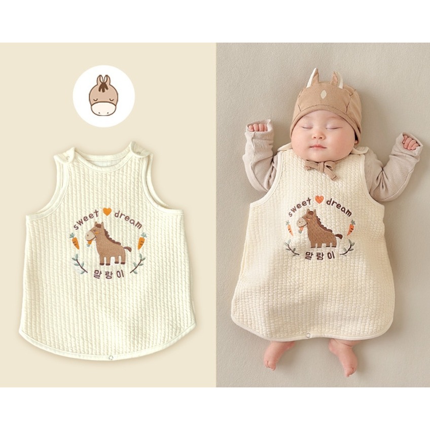 韓國製 生肖防踢被 姓名刺繡款 이키-規格圖9