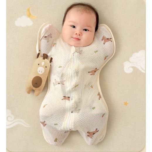 韓國製 IKIY 이키 蝴蝶包巾 스와들-規格圖8