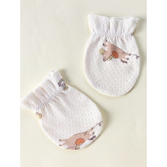 韓國製 IKIY 이키 馬年新生兒防抓手套-細節圖4