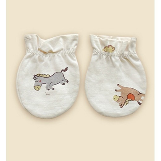 韓國製 IKIY 이키 馬年新生兒防抓手套-規格圖6