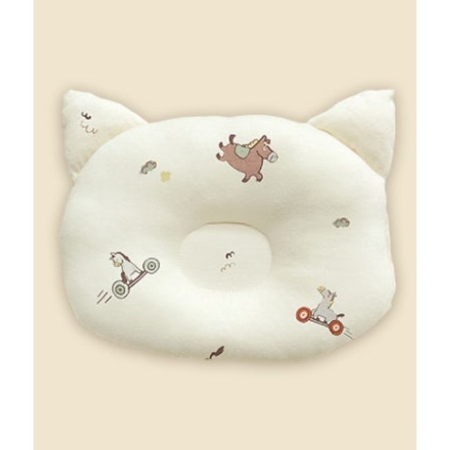 韓國製 IKIY 이키 馬年新生兒枕頭-細節圖2
