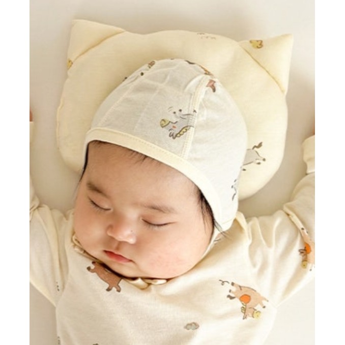 韓國製 IKIY 이키 馬年新生兒枕頭-細節圖3