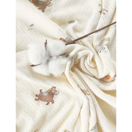 韓國製 IKIY 이키 馬年新生兒包巾 속싸개-細節圖2