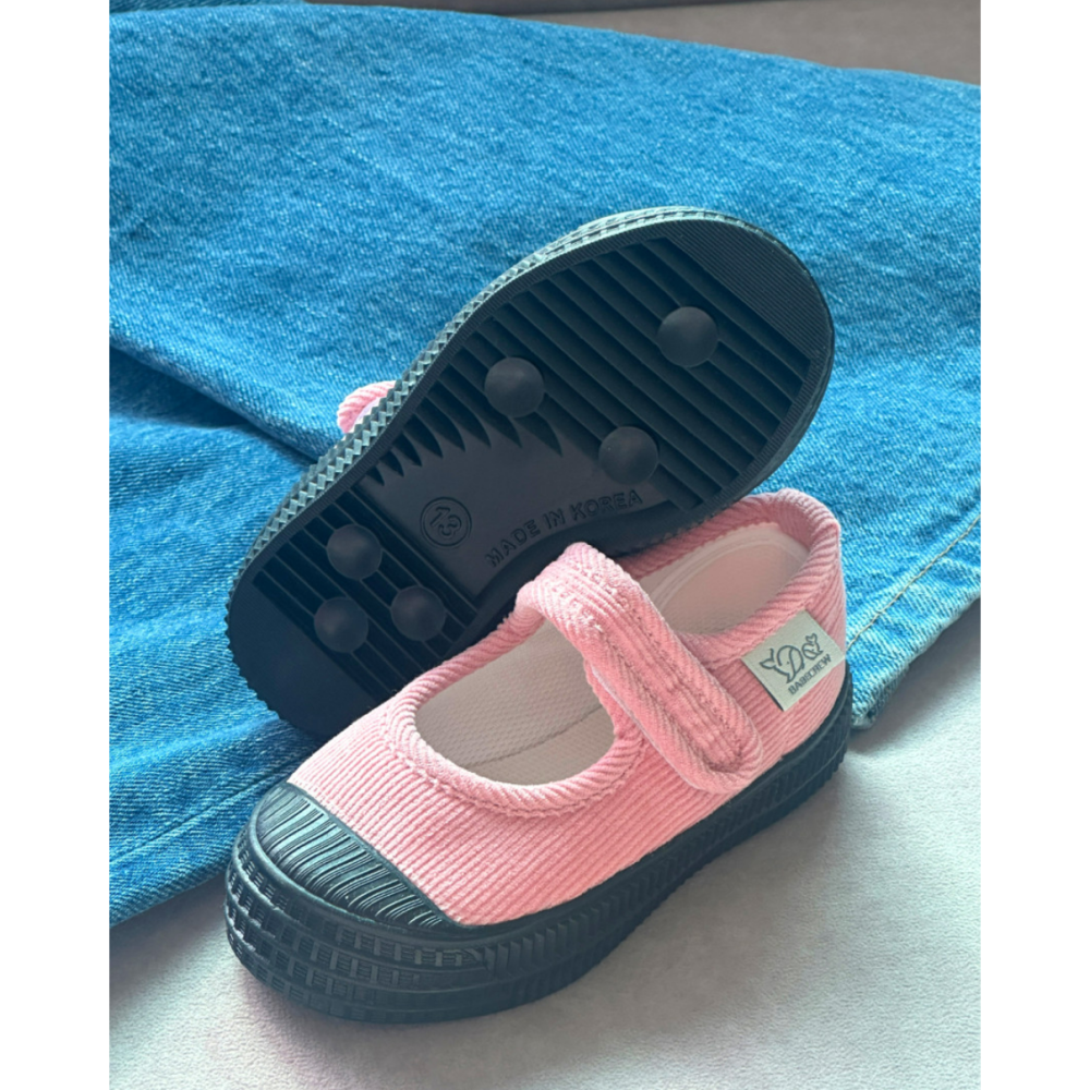 Bebecrew 鞋子 베베크루 블랙핑쿠 삑삑이 신발-細節圖4