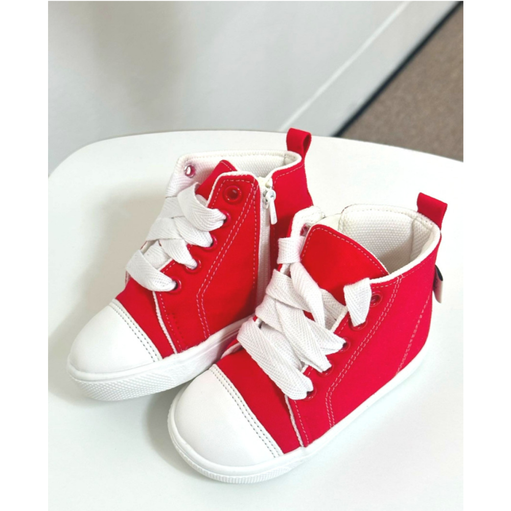 Bebecrew 鞋子 베베크루 Point High (포인트 하이 캔버스)-細節圖2