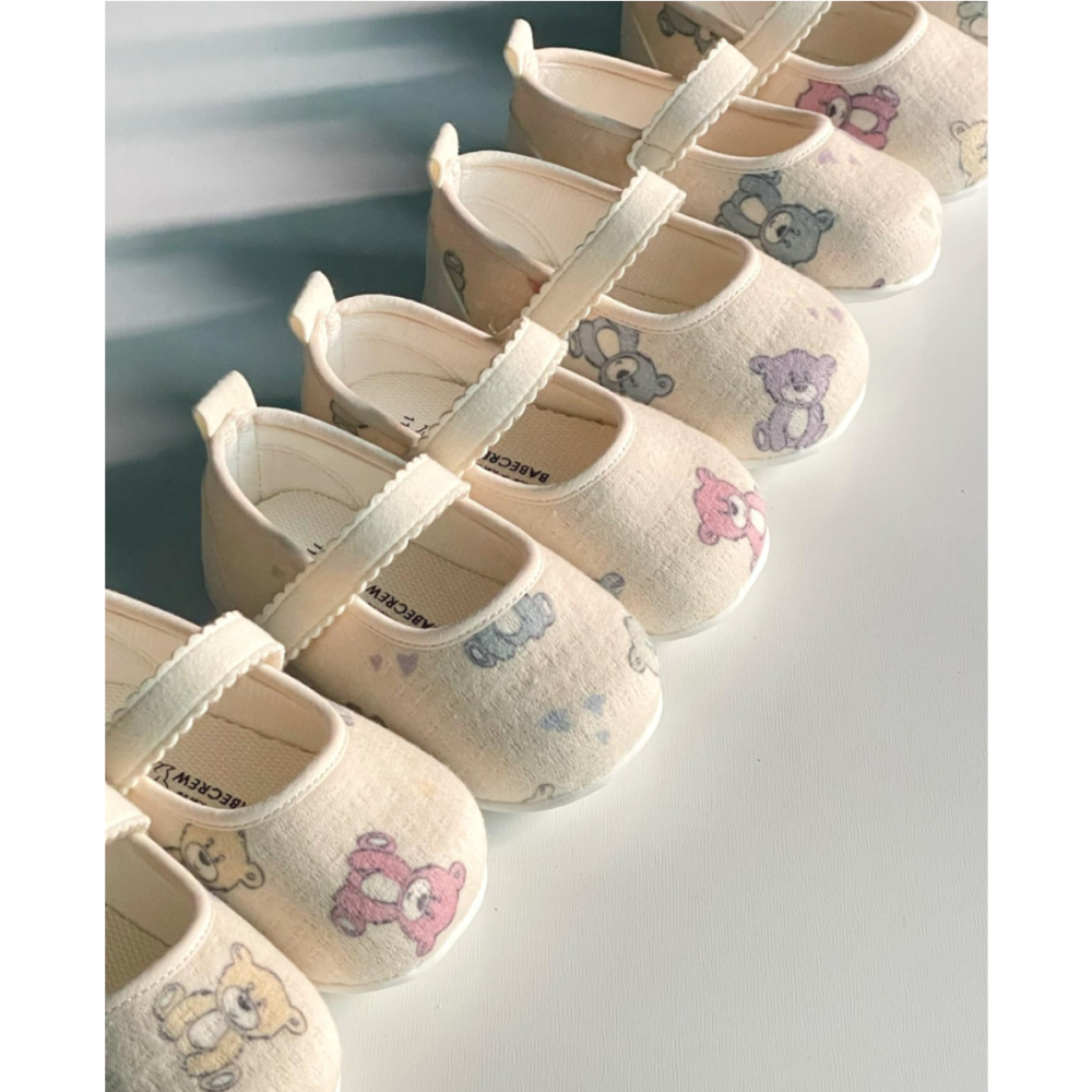 Bebecrew 鞋子 嬰兒 베베크루 곰팅이 보행기 신발 (실외화)-細節圖4