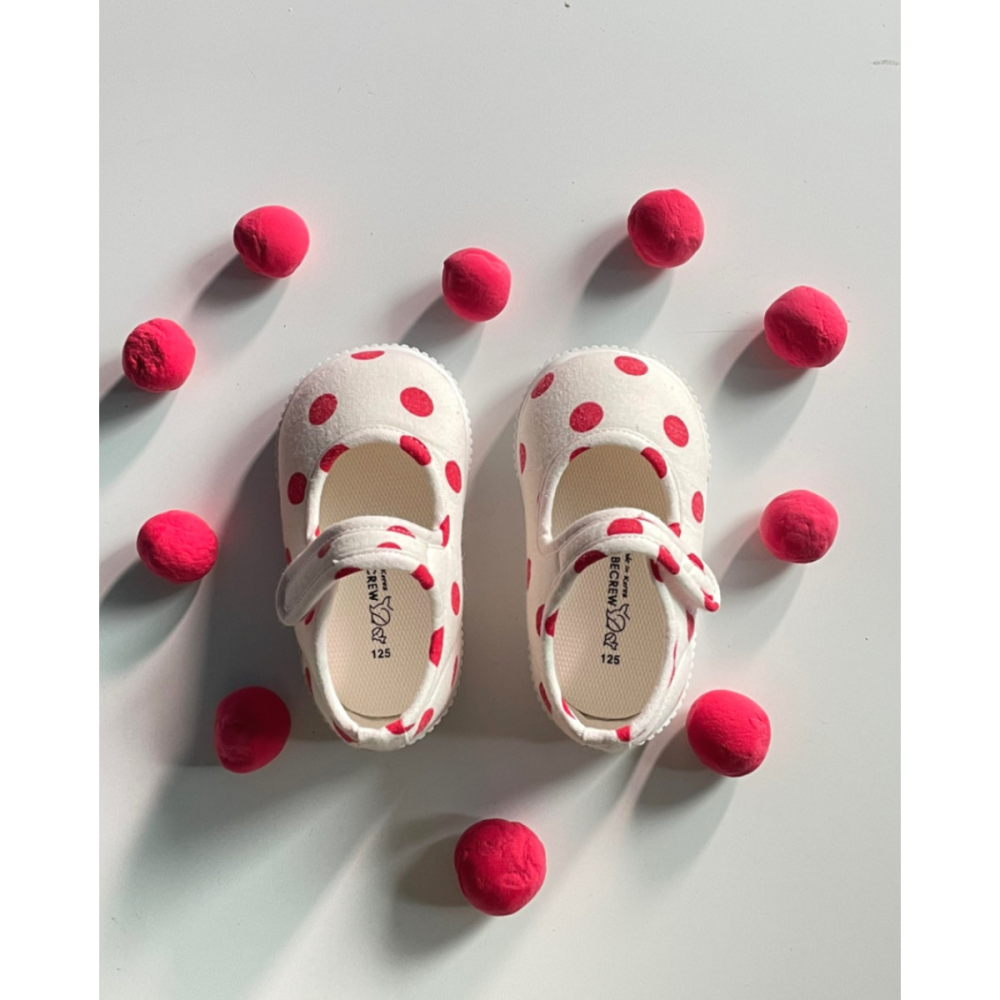 Bebecrew 鞋子 베베크루 땡땡이-細節圖6