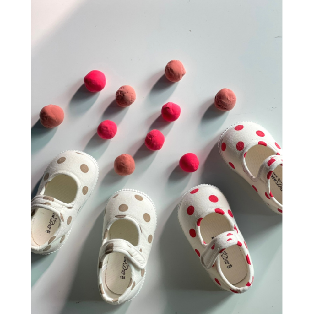 Bebecrew 鞋子 베베크루 땡땡이-細節圖11