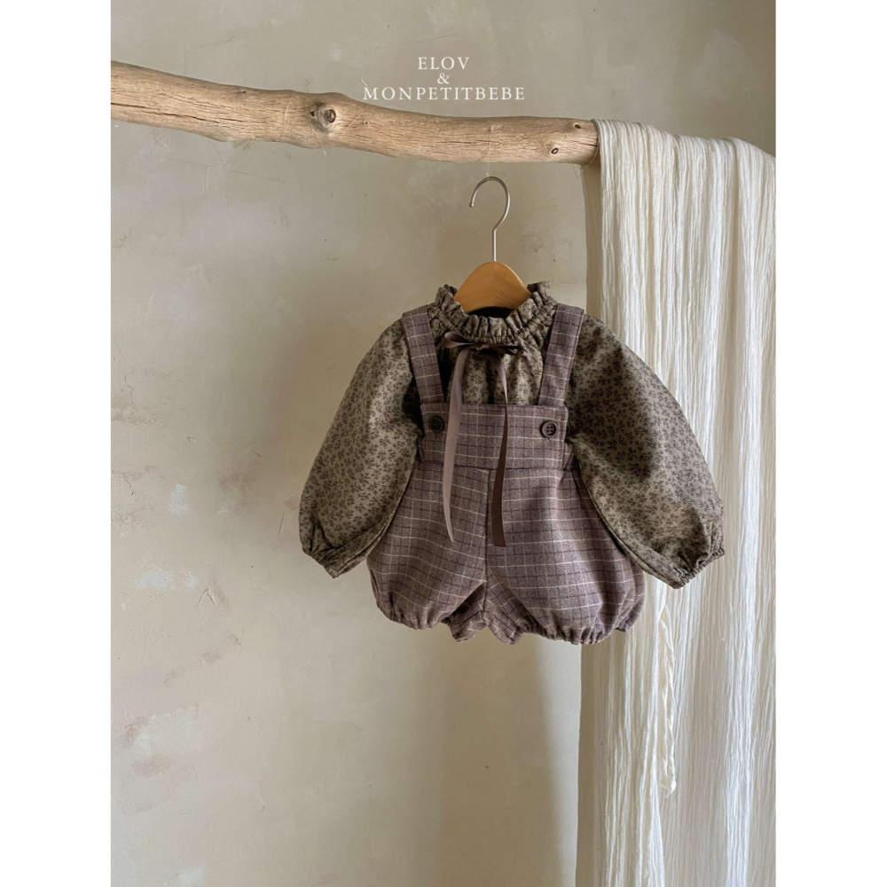 Monpetitbebe 包屁衣 몽쁘띠베베 멜로우롬퍼-細節圖2