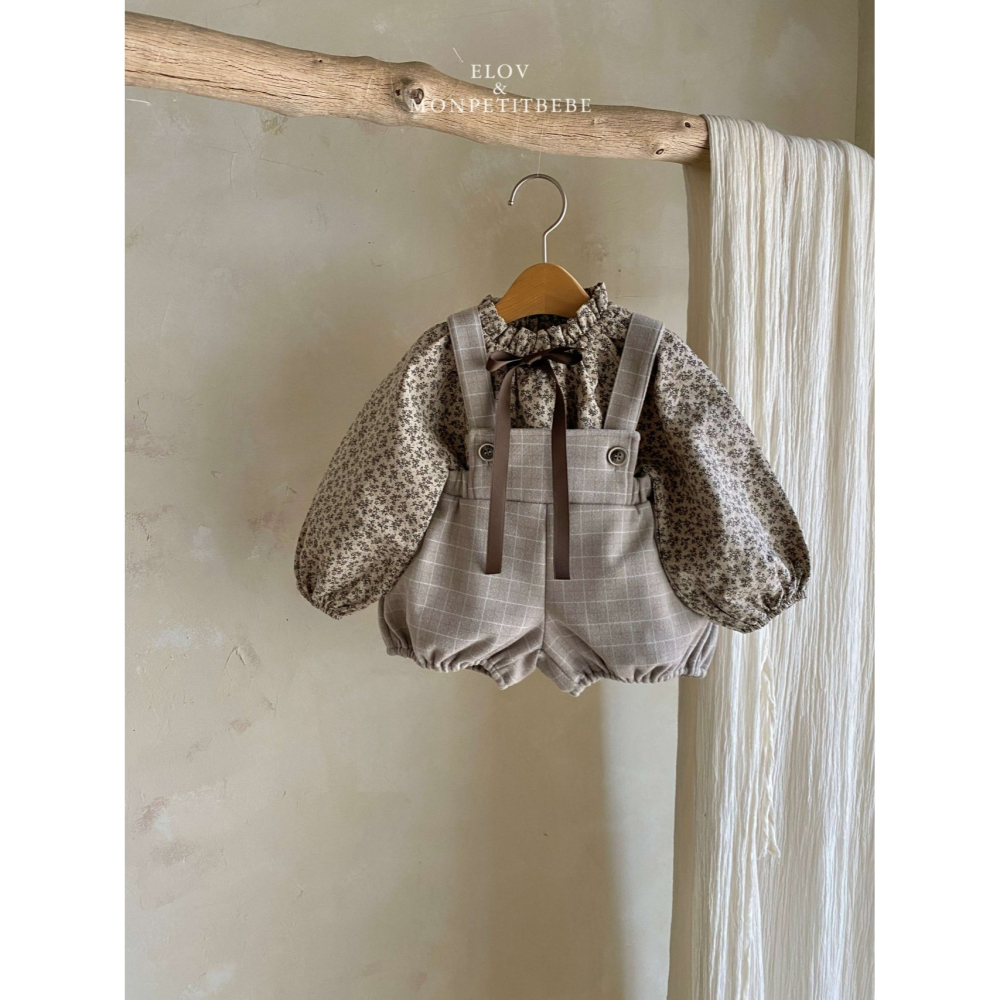 Monpetitbebe 包屁衣 몽쁘띠베베 멜로우롬퍼-細節圖3