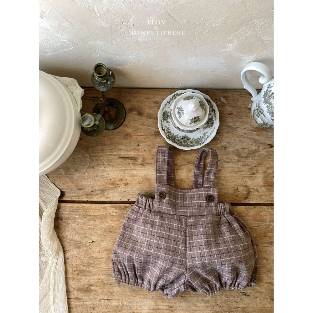 Monpetitbebe 包屁衣 몽쁘띠베베 멜로우롬퍼-細節圖4