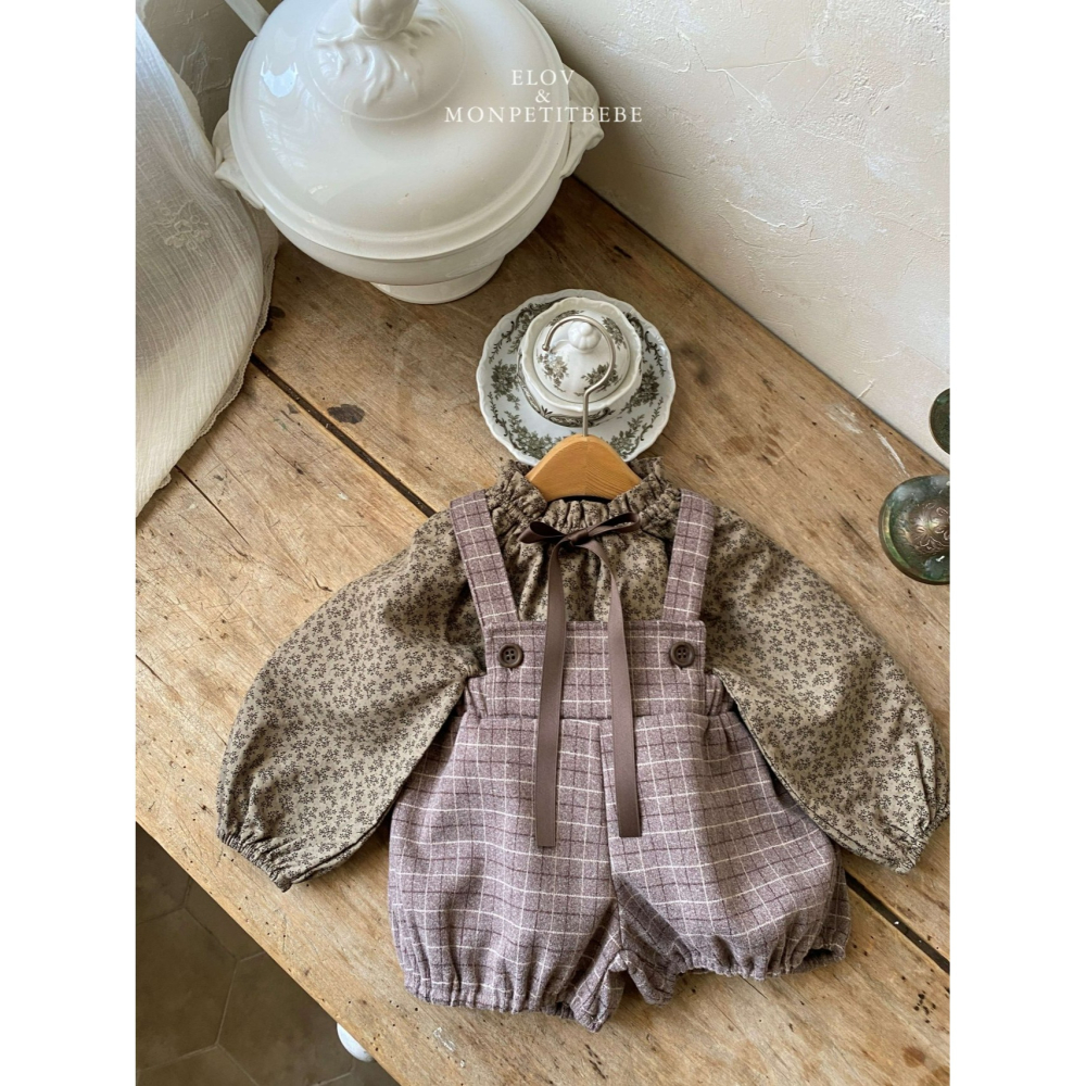 Monpetitbebe 包屁衣 몽쁘띠베베 멜로우롬퍼-細節圖7