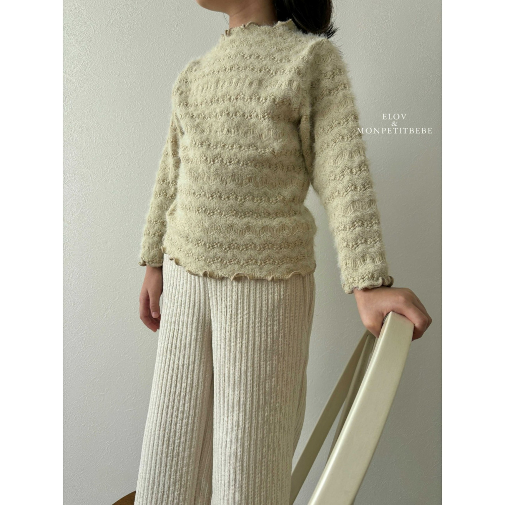 Monpetitbebe 上衣 몽쁘띠베베 라엘티셔츠-細節圖2