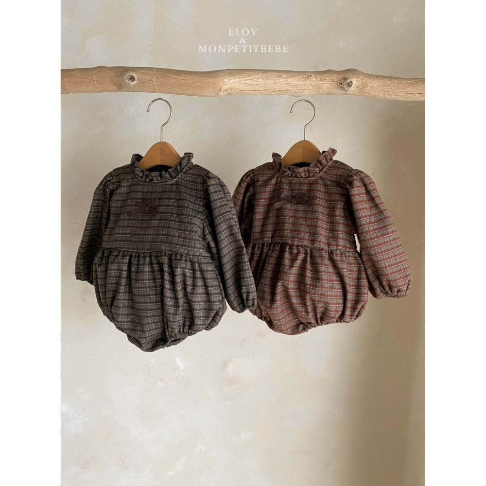 Monpetitbebe 包屁衣 몽쁘띠베베 몽드리본슈트-細節圖2