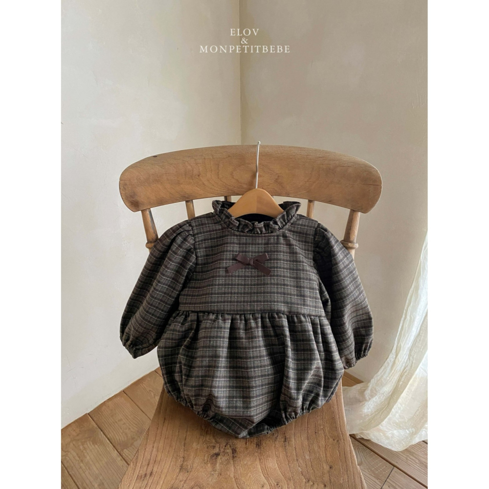 Monpetitbebe 包屁衣 몽쁘띠베베 몽드리본슈트-細節圖5