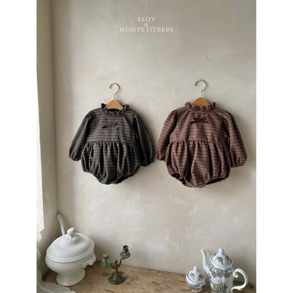 Monpetitbebe 包屁衣 몽쁘띠베베 몽드리본슈트-細節圖6