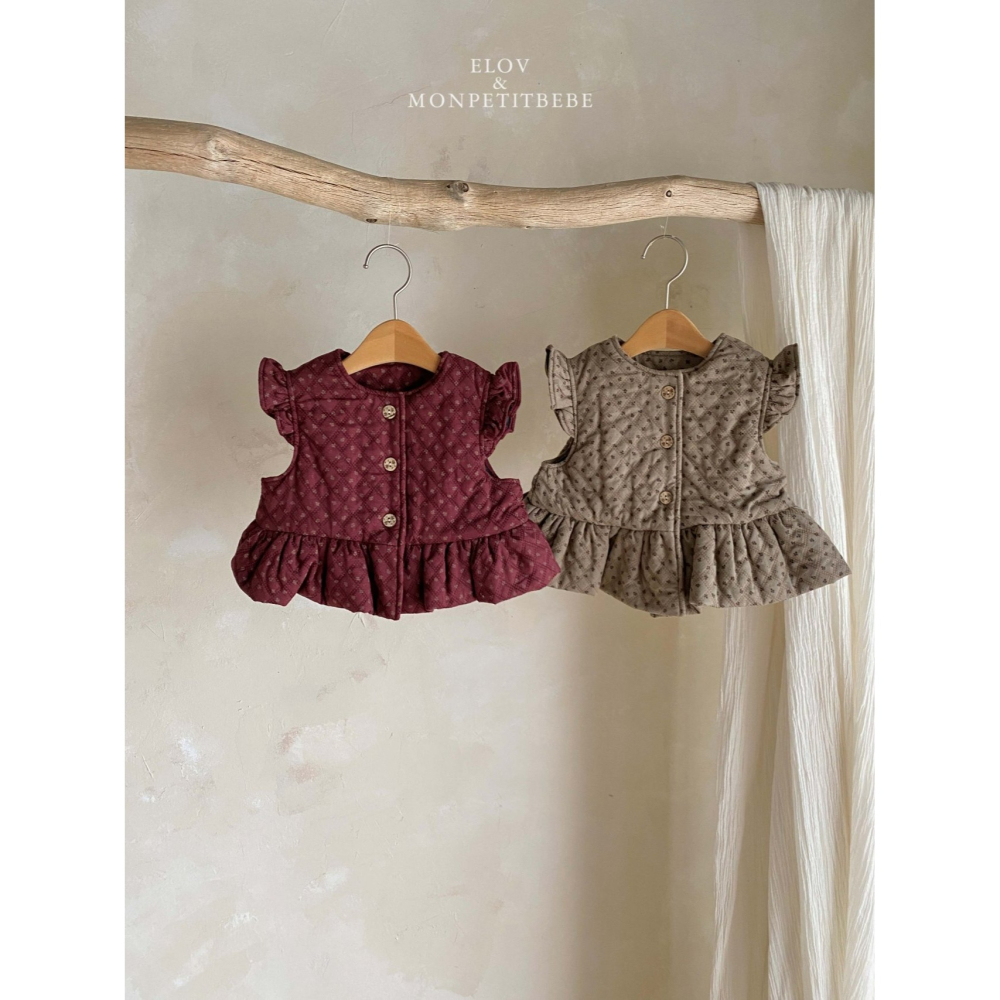 Monpetitbebe 背心 몽쁘띠베베 엘바프릴베스트-細節圖4