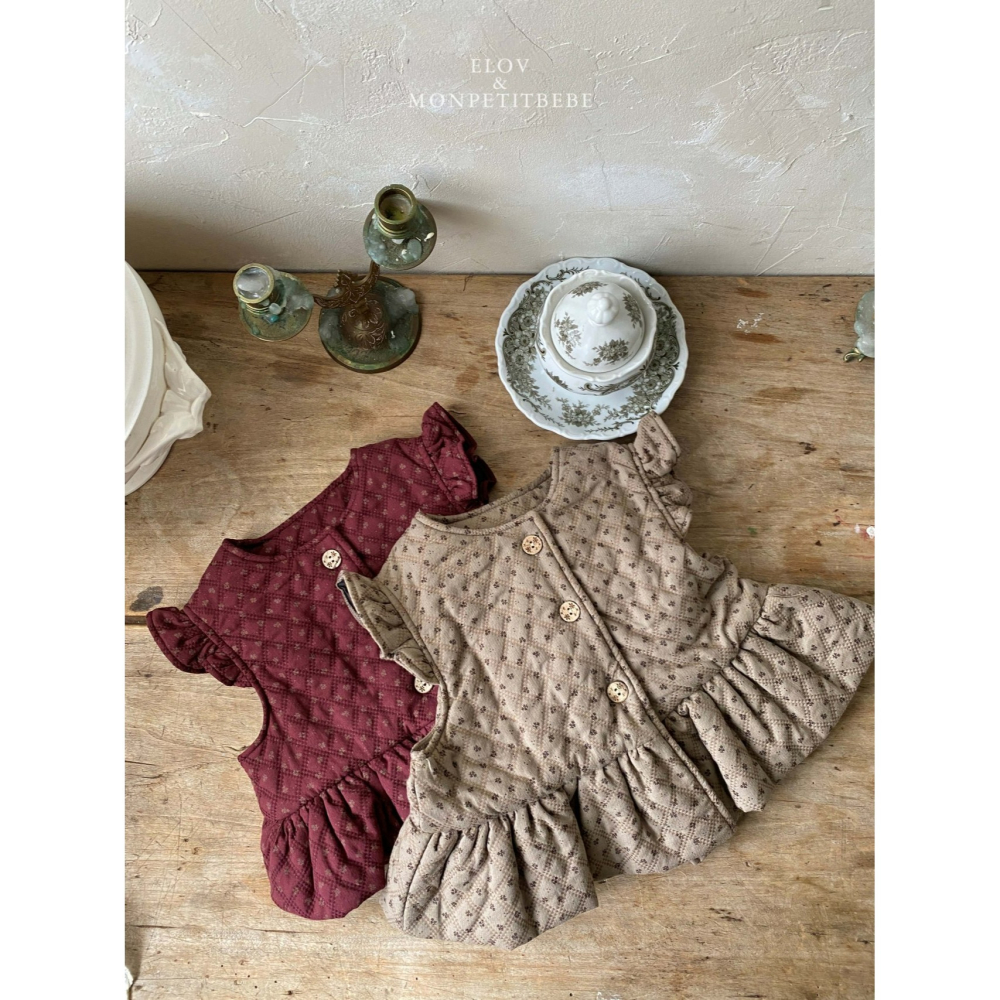 Monpetitbebe 背心 몽쁘띠베베 엘바프릴베스트-細節圖5