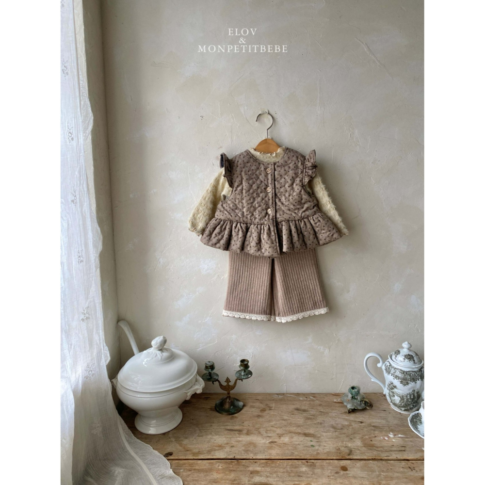 Monpetitbebe 背心 몽쁘띠베베 엘바프릴베스트-細節圖8