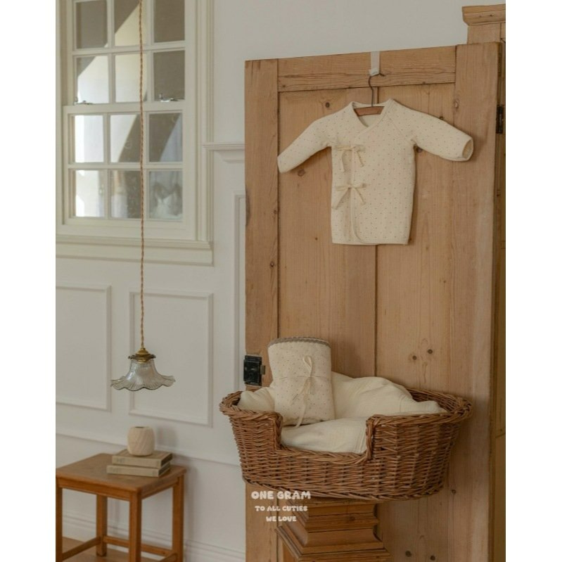 1gram 上衣 일그램 닷츠배넷가운-細節圖4