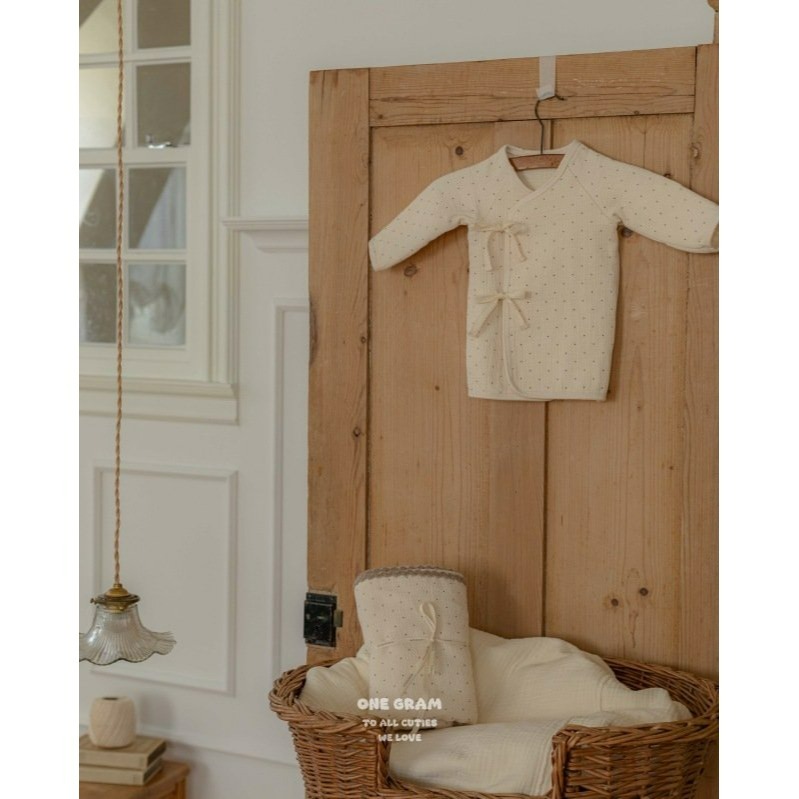 1gram 上衣 일그램 닷츠배넷가운-細節圖5