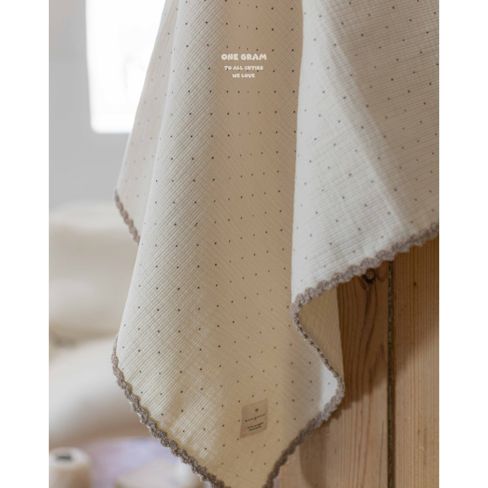 1gram 毛毯 일그램 닷츠블랭킷-細節圖8