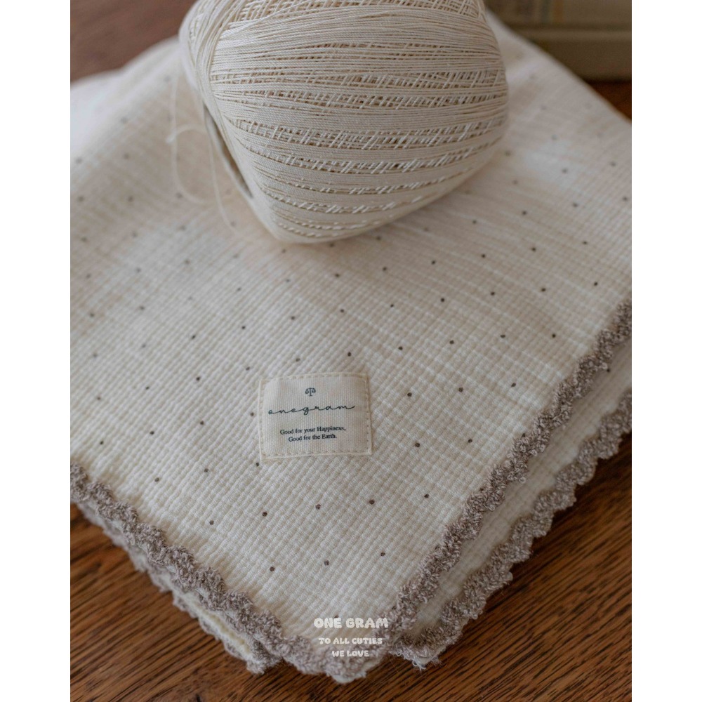 1gram 毛毯 일그램 닷츠블랭킷-規格圖11