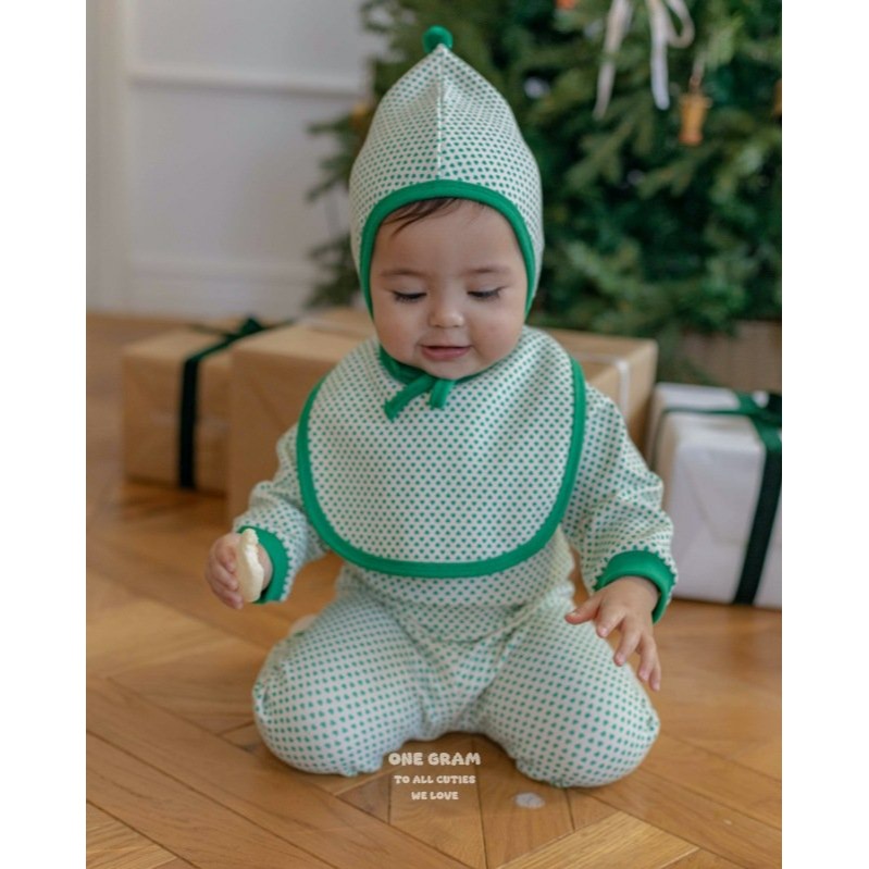 1gram 圍兜 일그램 비비아턱받이-細節圖3