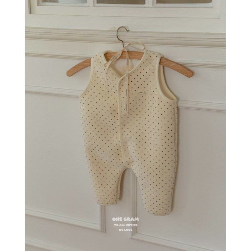 1gram 背心 일그램 시에나조끼-規格圖11