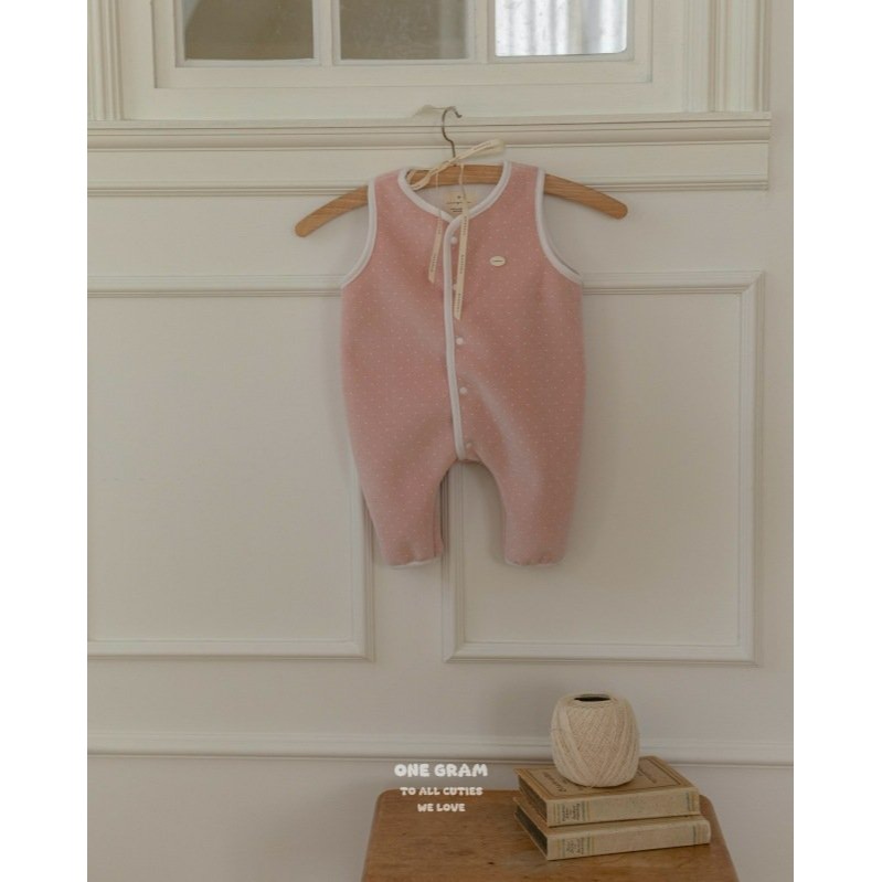 1gram 背心 일그램 시에나조끼-規格圖11