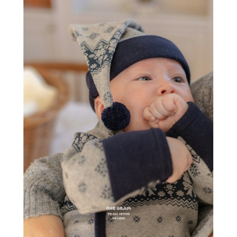 1gram 包屁衣 일그램 오르빗배넷슈트-細節圖2