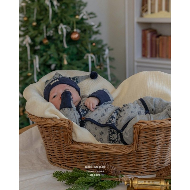 1gram 包屁衣 일그램 오르빗배넷슈트-細節圖6