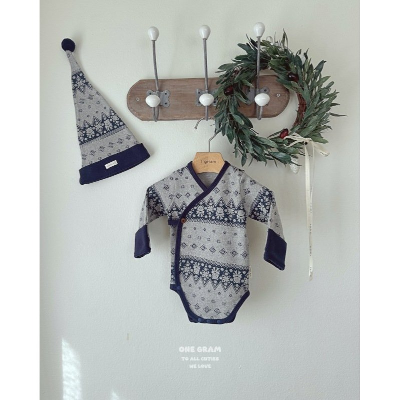 1gram 包屁衣 일그램 오르빗배넷슈트-規格圖11