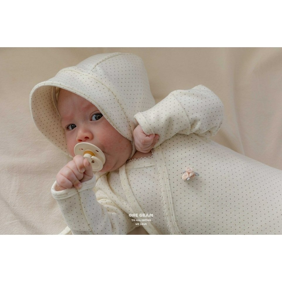 1gram 套裝 包屁衣&內搭褲 일그램 플로배넷&레깅스SET-細節圖3