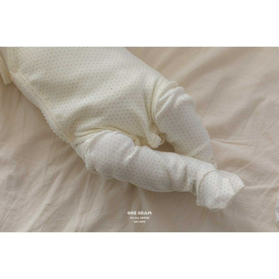 1gram 套裝 包屁衣&內搭褲 일그램 플로배넷&레깅스SET-細節圖4