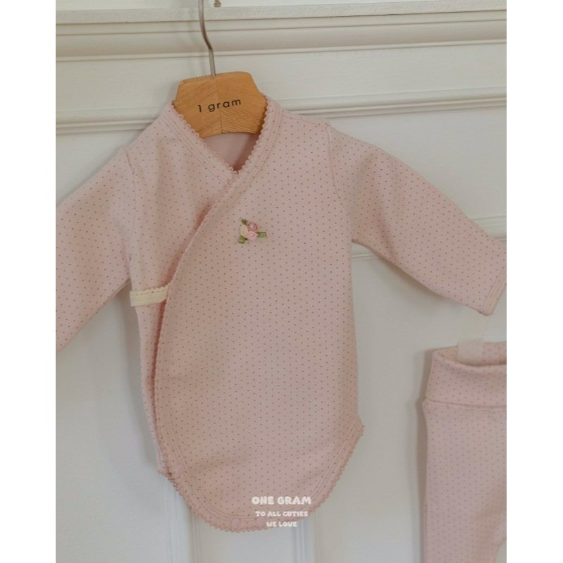 1gram 套裝 包屁衣&內搭褲 일그램 플로배넷&레깅스SET-細節圖7