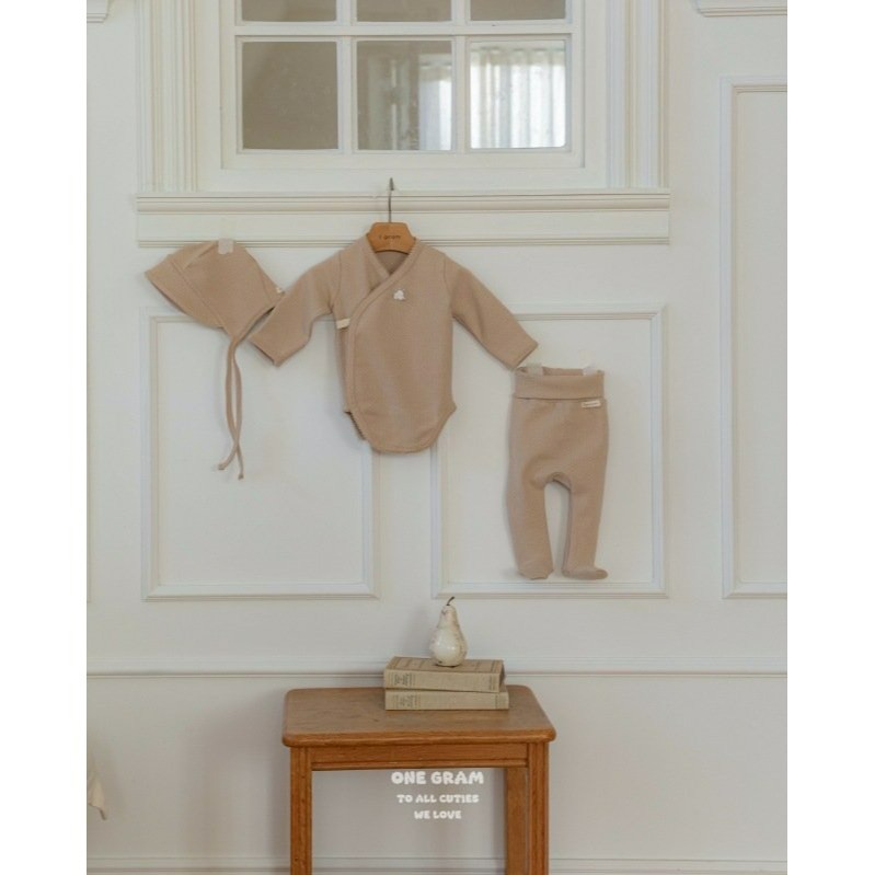 1gram 套裝 包屁衣&內搭褲 일그램 플로배넷&레깅스SET-細節圖9