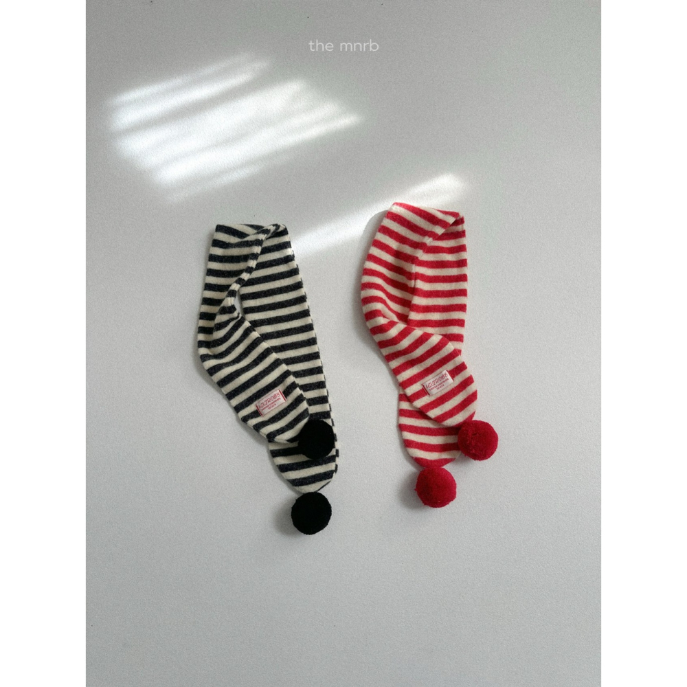 Minirobe 圍巾 미니로브 방울머플러-細節圖4