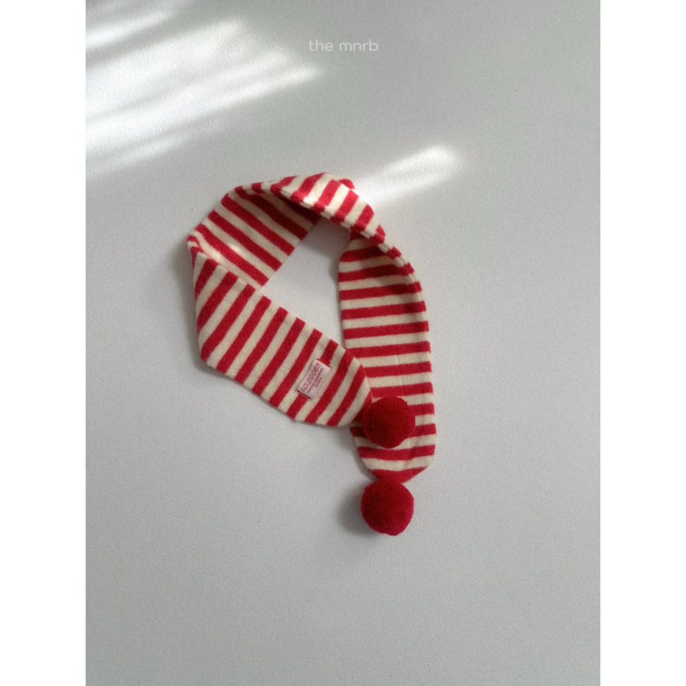 Minirobe 圍巾 미니로브 방울머플러-細節圖7