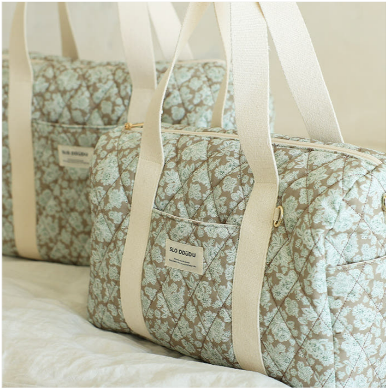 Sloddudu 슬로뚜두 花朵 媽媽包  블러썸백(베이지)-細節圖5