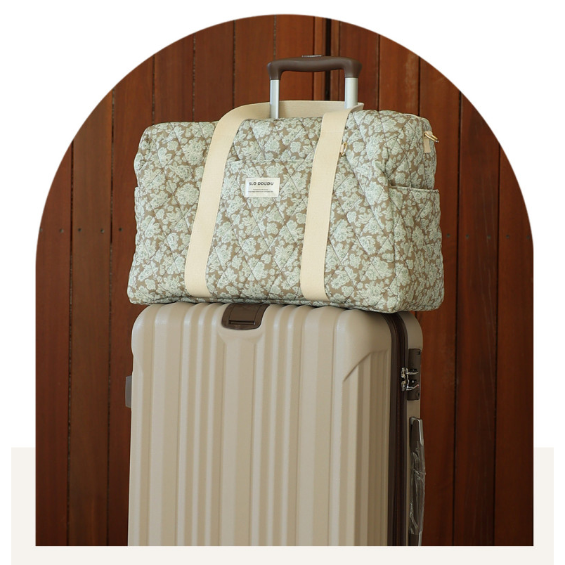 Sloddudu 슬로뚜두 花朵 媽媽包  블러썸백(베이지)-細節圖7