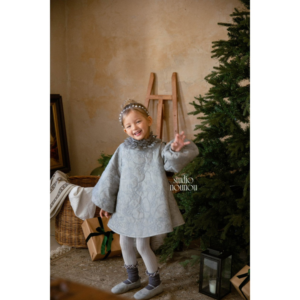 Nounou 洋裝 누누 로즈원피스-細節圖3