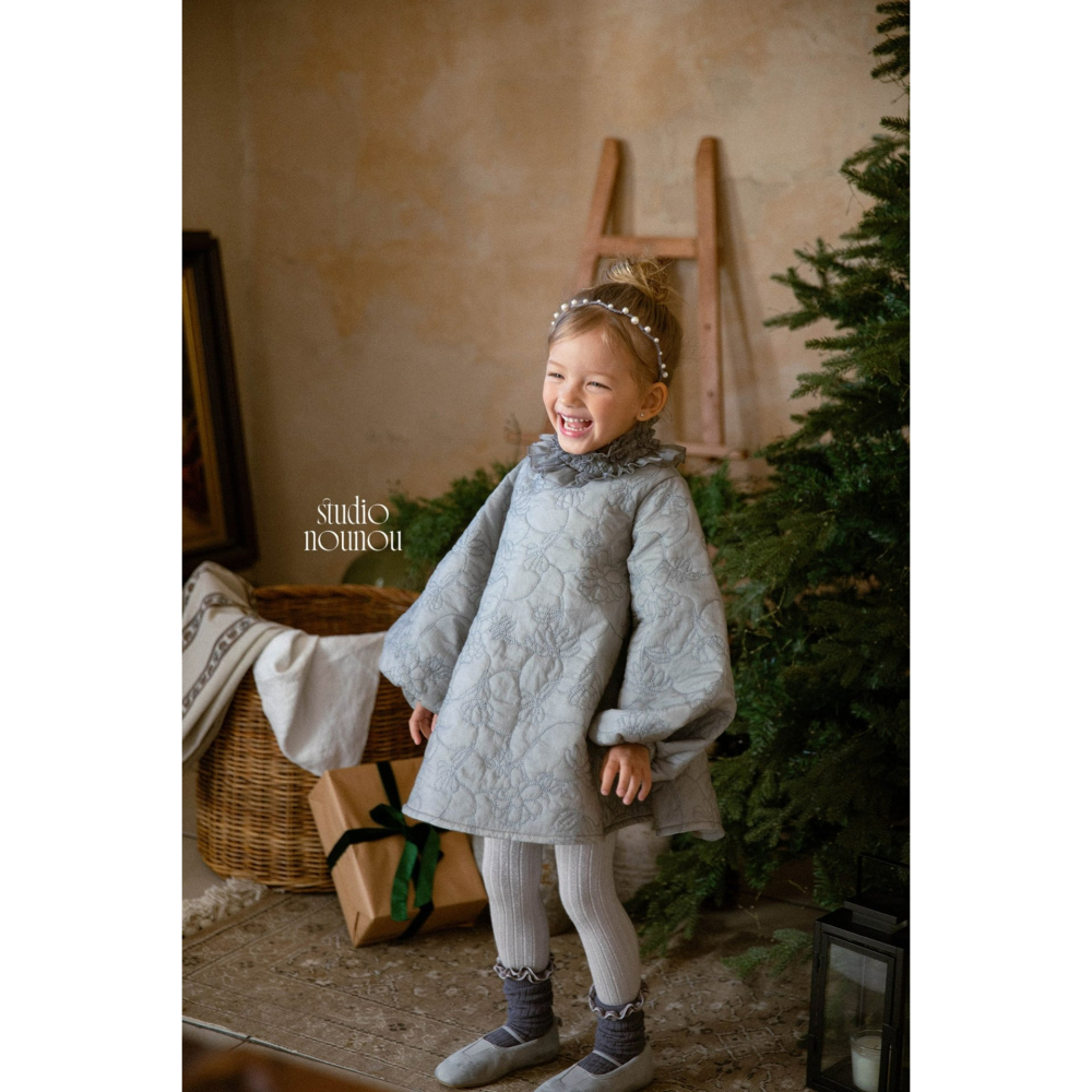 Nounou 洋裝 누누 로즈원피스-細節圖5