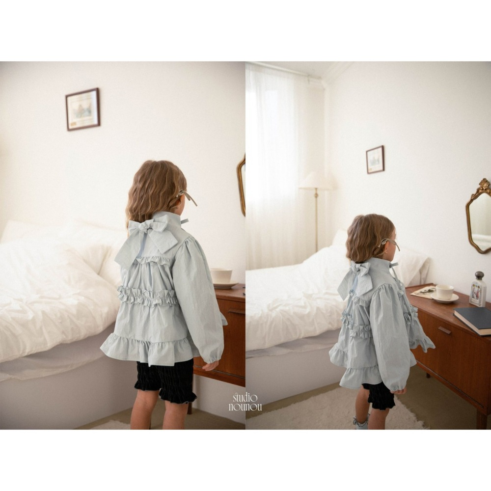 Nounou 外套 누누 리본잠바-細節圖5