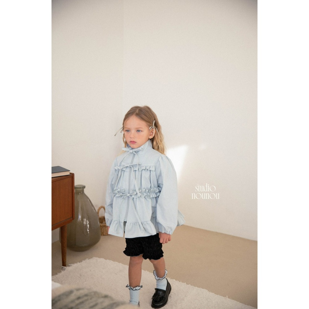 Nounou 外套 누누 리본잠바-細節圖8