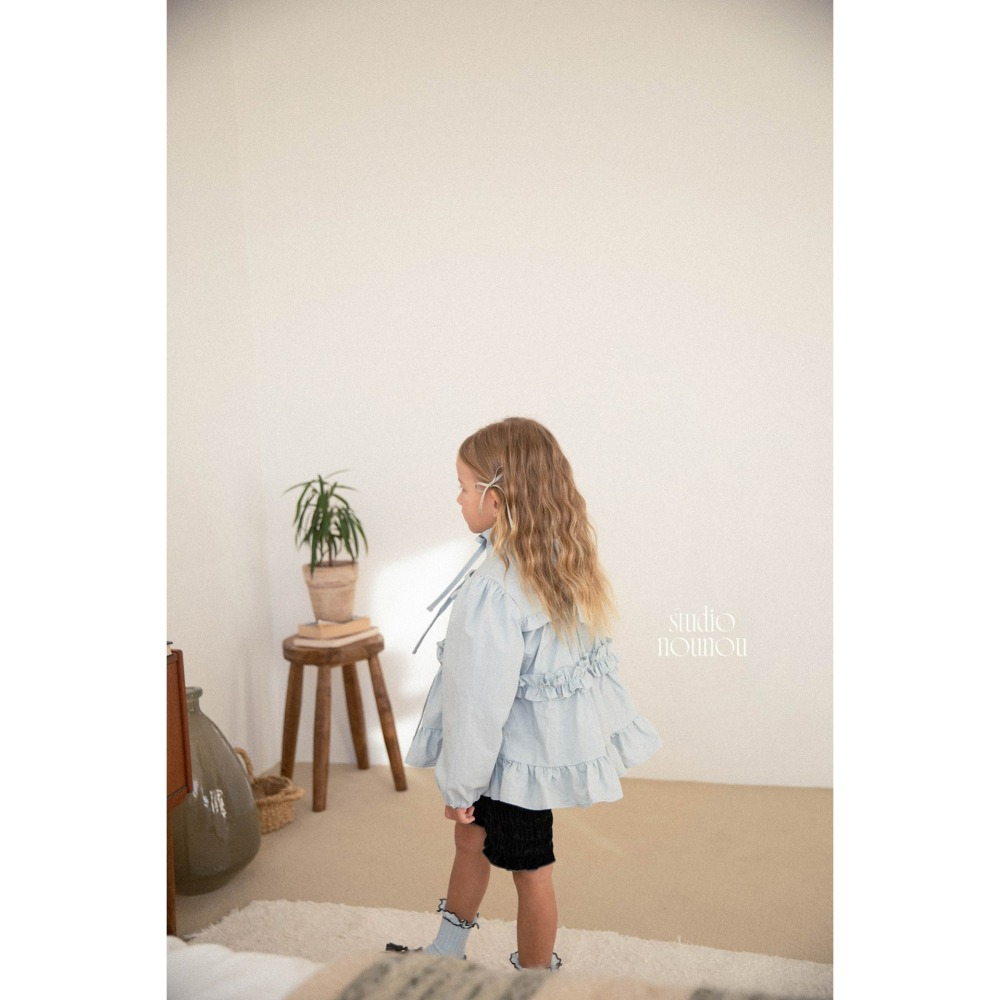 Nounou 外套 누누 리본잠바-細節圖10